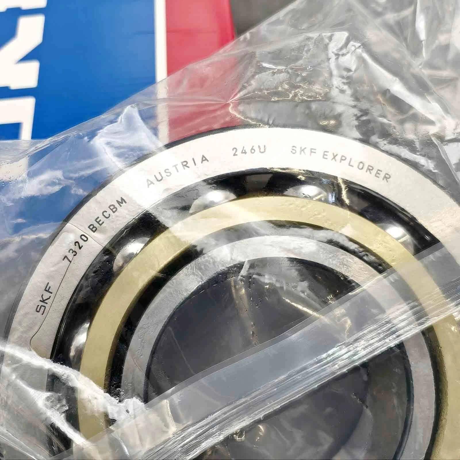 SKF 7320BECBM Single-Row Angular Contact Ball Bearings 100x215x47mm