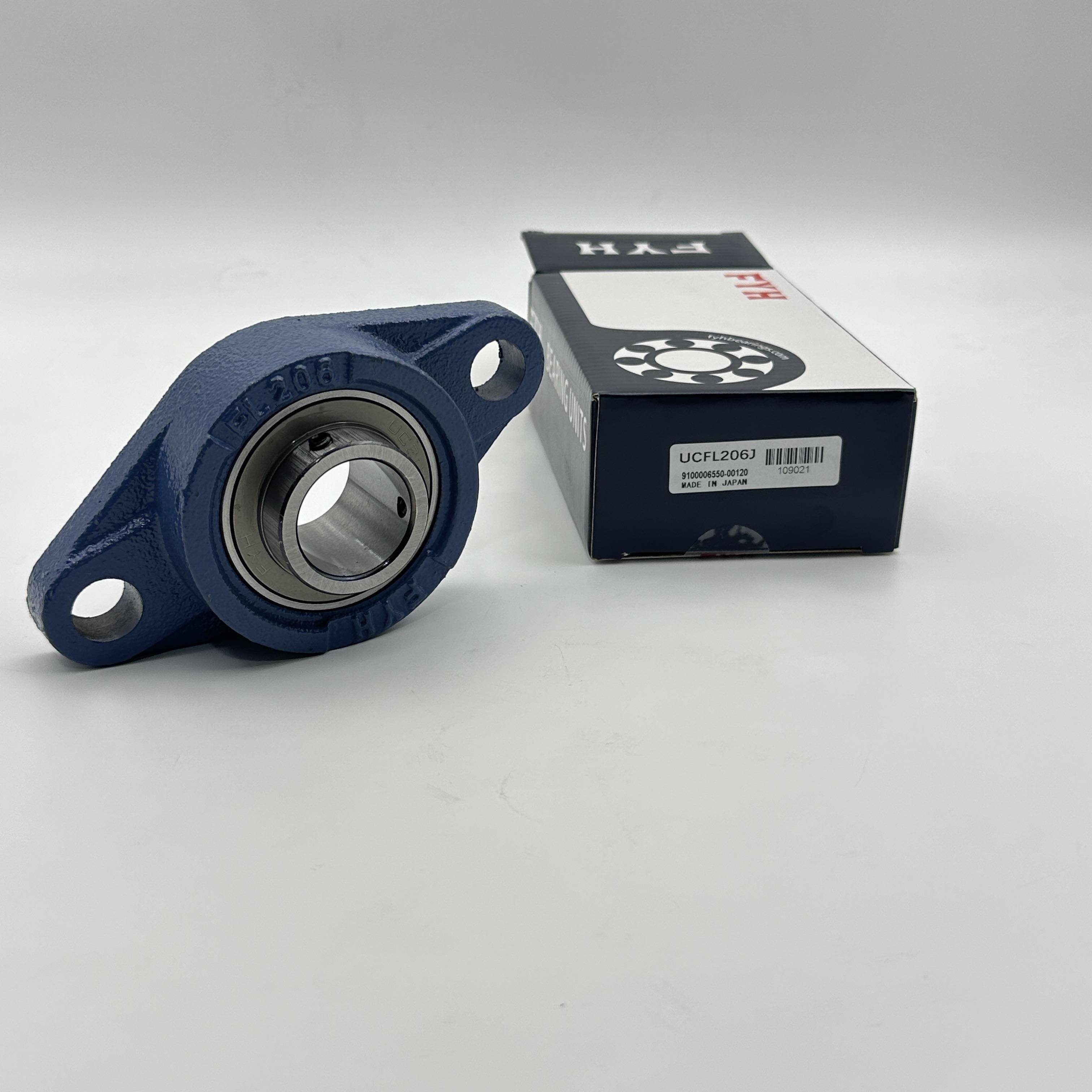 FYH UCFL206J Two-Bolt Oval Flange Mounted Bearing