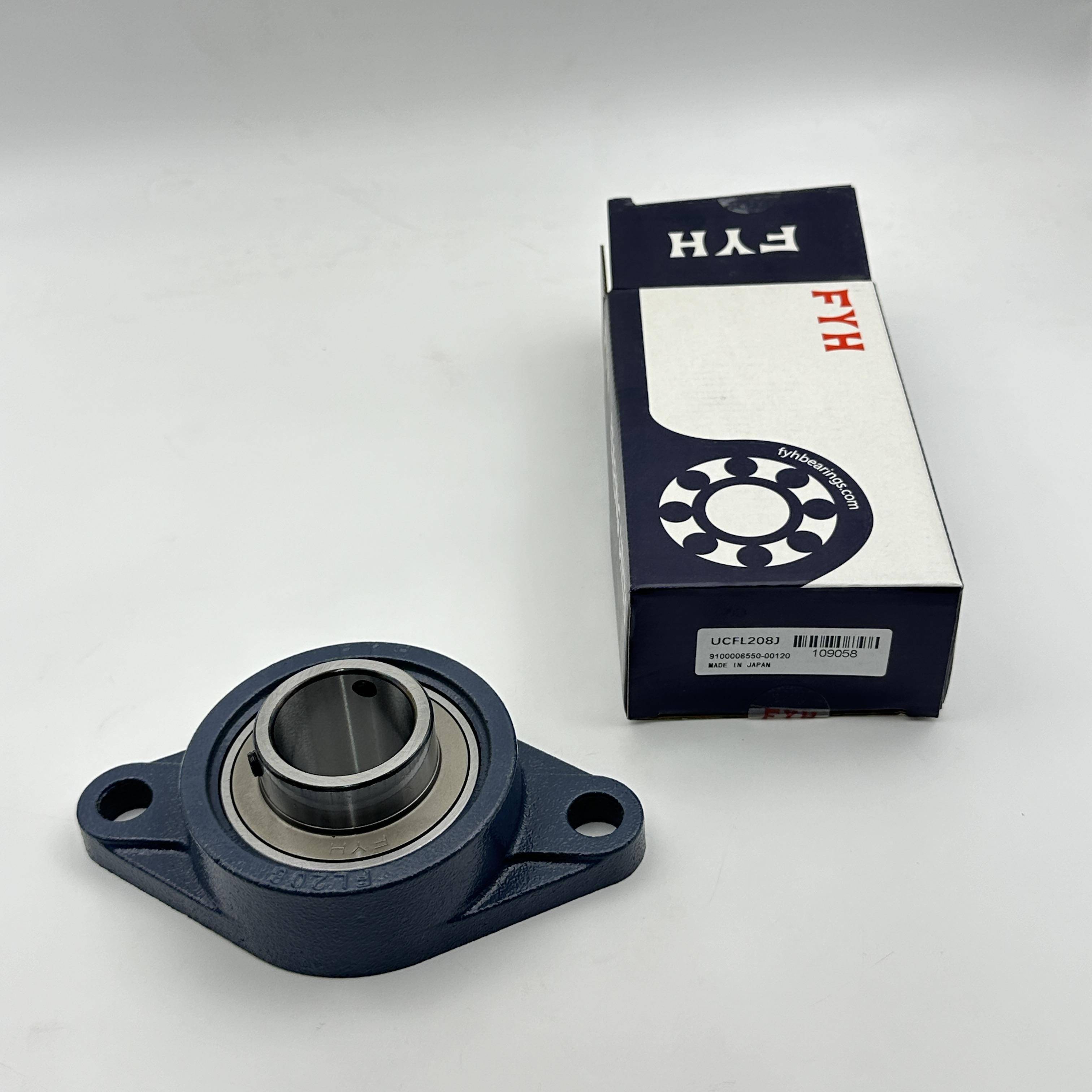 FYH UCFL208J Two-Bolt Oval Flange Mounted Bearing