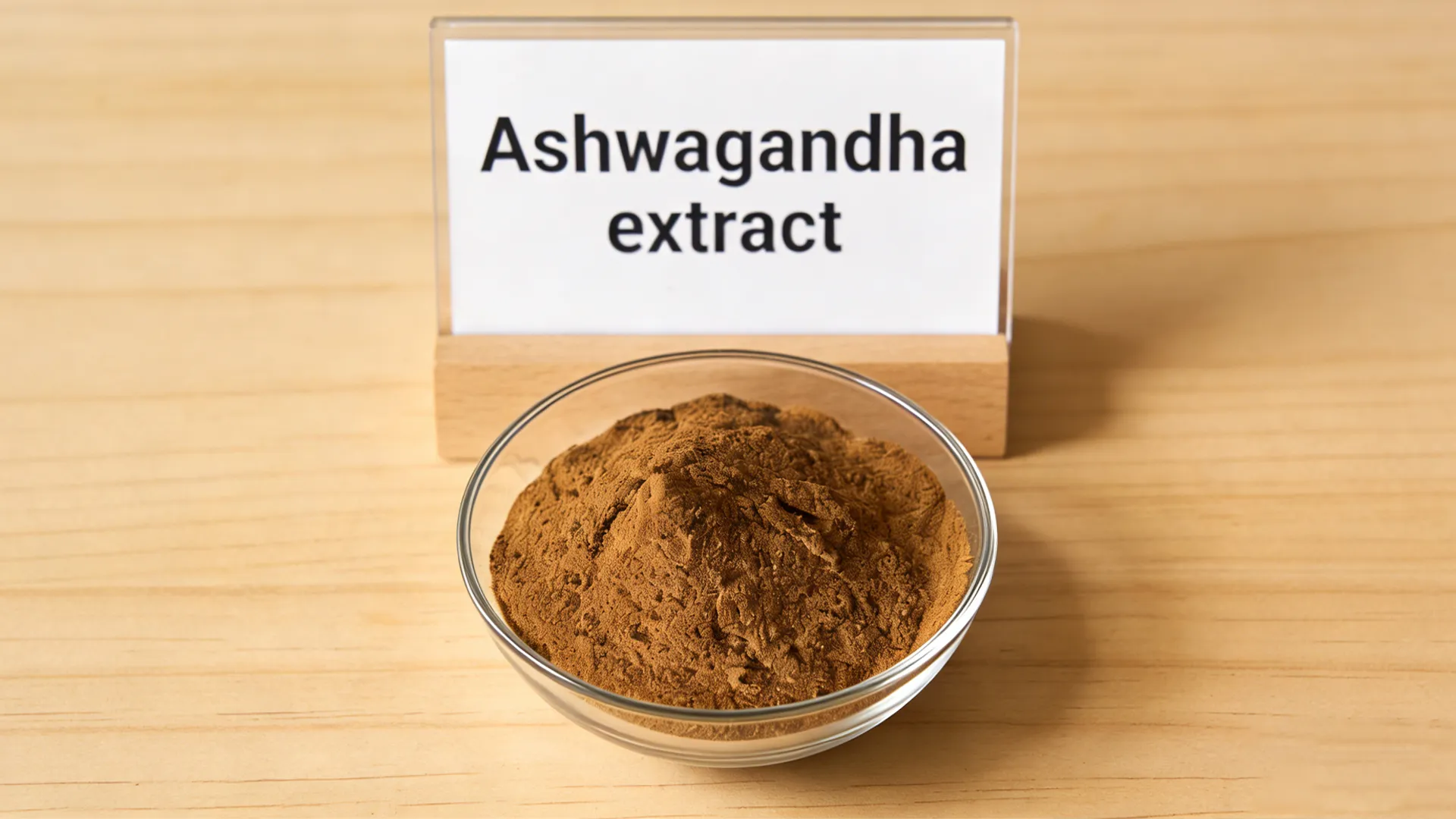 Emotional "sweetener"—Ashwagandha extract (from South Africa)