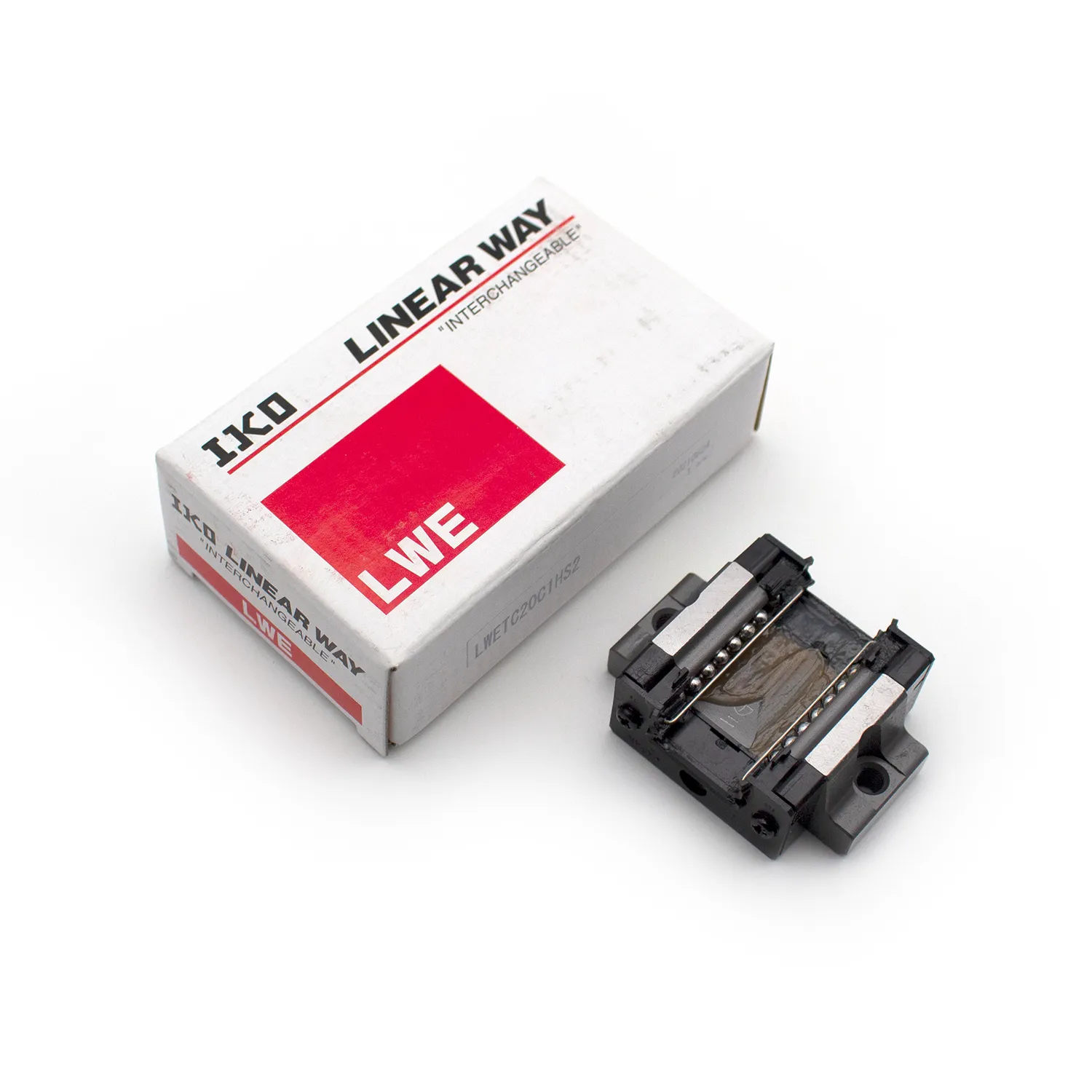 IKO LWETC20 C‑Lube Self‑Lubricating Linear Guide Slide Unit